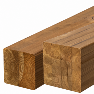 Lunawood thermowood posts